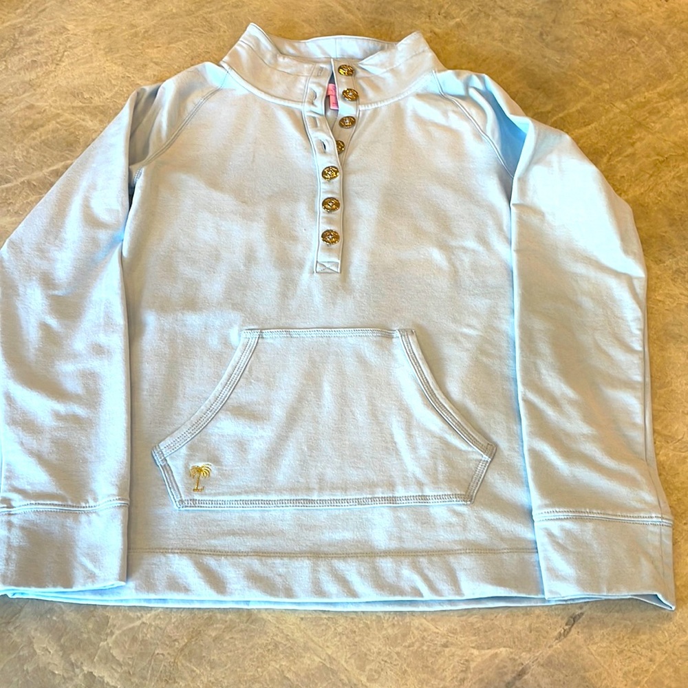 Lilly Pulitzer popover in powder blue size S